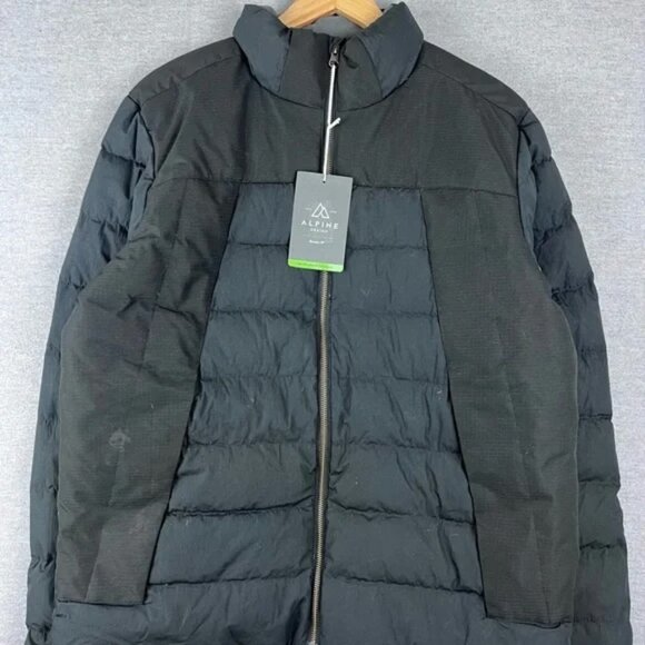 Alpine Design Men's Down Puffer Jacket 650 Size M NWT Real Down (FLAWS) - Picture 1 of 7